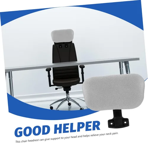 Miniatura 2 de Operitacx Silla alta de la cabeza de la silla de la computadora silla lumbar soporte ergonómico silla de oficina ninguna ruedas