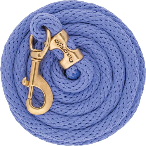 Miniatura 13 de Weaver Leather Cuerda de plomo de 10 pies Huracán Azul/Rosa Fusión/Púrpura Jazz