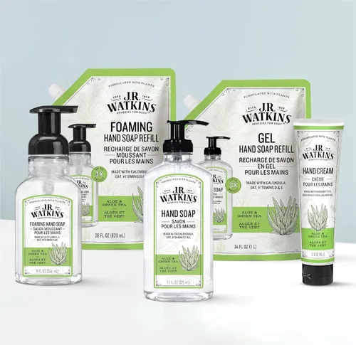 Miniatura 4 de J.R. Watkins Crema de Manos Hidratante Natural, Hidratante para Manos con Mantequilla de Karité, Mantequilla de Cacao y Aceite de Aguacate
