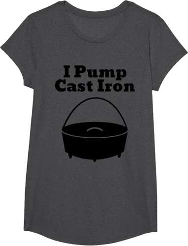 Miniatura 68 de I Pump - Camiseta de hierro fundido para cocinar al horno holandés