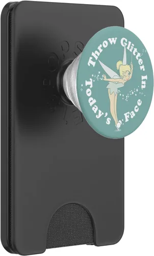 Miniatura 7 de Disney Peter Pan Tinkerbell - Tira con purpurina en la cara de hoy PopSockets estándar PopGrip