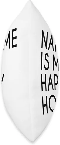 Miniatura 2 de Nappers Unite 600 Time is My Happy Hour Funny Naps Napper - Almohada de regalo, 16 x 16 pulgadas, multicolor
