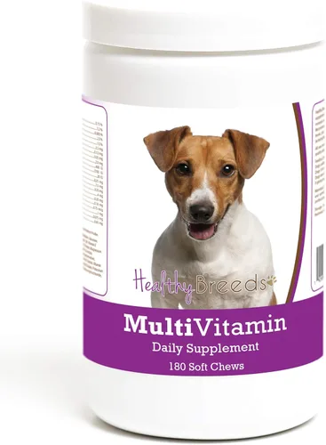 Miniatura 80 de Healthy Breeds Bulldog francés multivitamínico suave masticable para perros 180