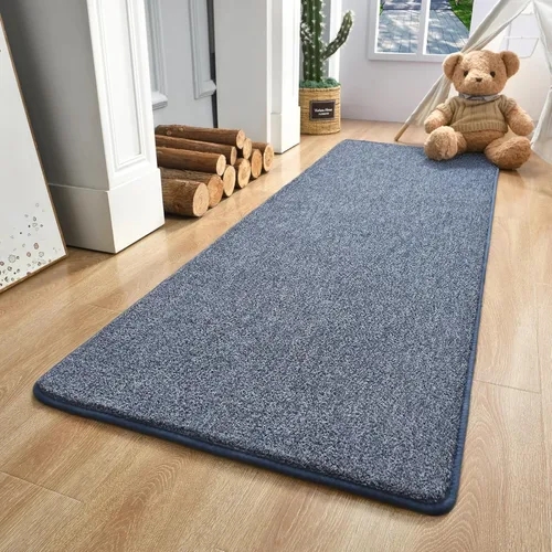 Miniatura 17 de Keeko Alfombras de área de 4 x 6 pies para sala de estar, alfombra suave y moderna de espuma viscoelástica para dormitorio, alfombra