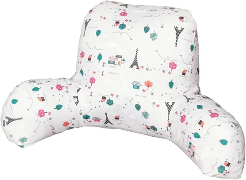 Miniatura 23 de Almohada de lectura con brazos Soporte de espalda para sentarse en la cama/sofá cuello, lumbar y cojín de apoyo de espalda baja coxis