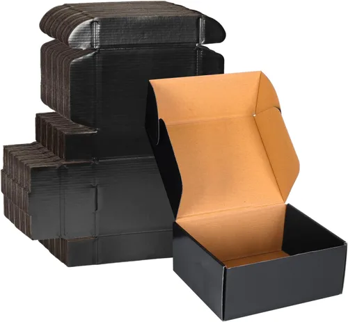 Miniatura 28 de Cajas de cartón corrugado marrones de 11x8x2, paquete de 30, cajas de envío para pequeñas empresas, cajas de correo, cajas de embalaje para correo