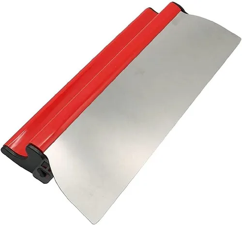 Hoja de yeso roja Skimming Blade Enyesado Pintura Espátula de alisado Flexible Acabado Paleta Herramientas profesional 15.75inch 15.7 in herramienta