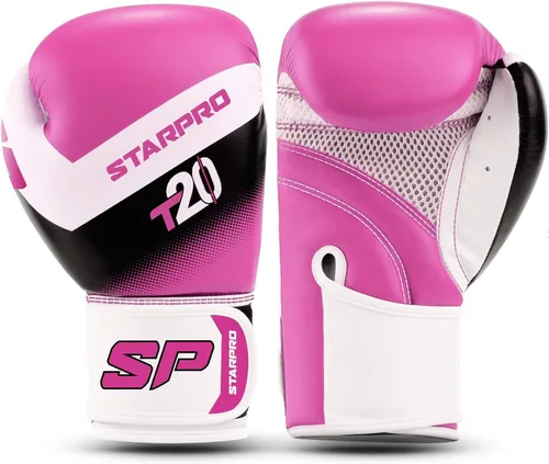 Miniatura 7 de Starpro Guantes de boxeo con soporte y protección inigualables para la muñeca, entrenamiento, muay thai, hombres y mujeres, varios colores y tamaños