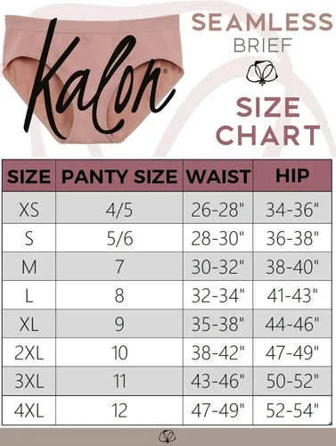 Miniatura 5 de Kalon - Calzoncillos de nailon para mujer, 6
