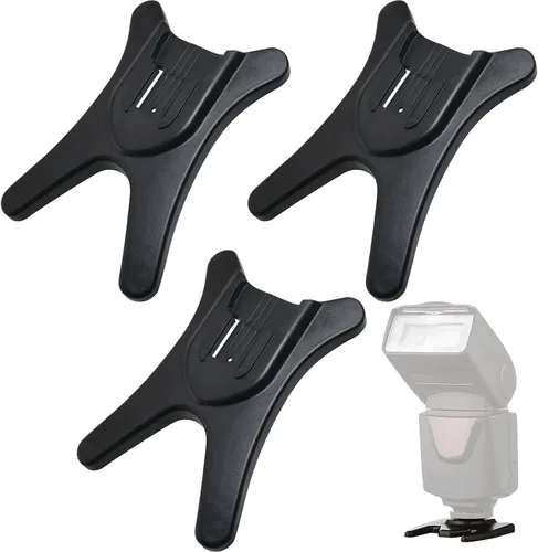 Soporte de flash de cámara Speedlight Hot Shoe Mount Stand, para Speedlite