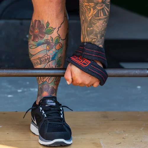 Miniatura 7 de Serious Steel Fitness - Figura 8 - correas Correas para peso muerto Sogas para cargar
