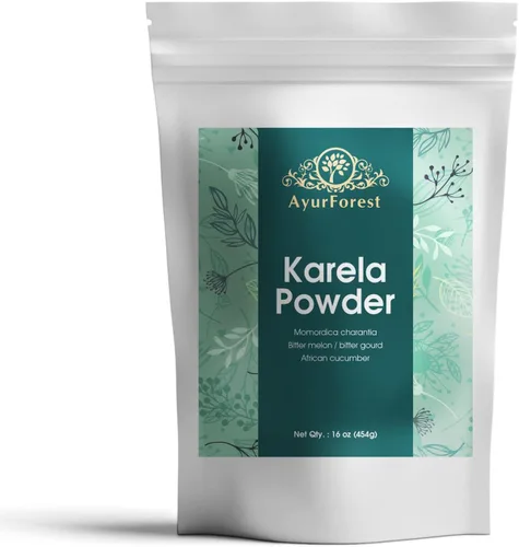 Momordica Charantia - Calabaza de melón amargo en polvo | 16 oz/454 GMS Lo mejor para la salud de la piel