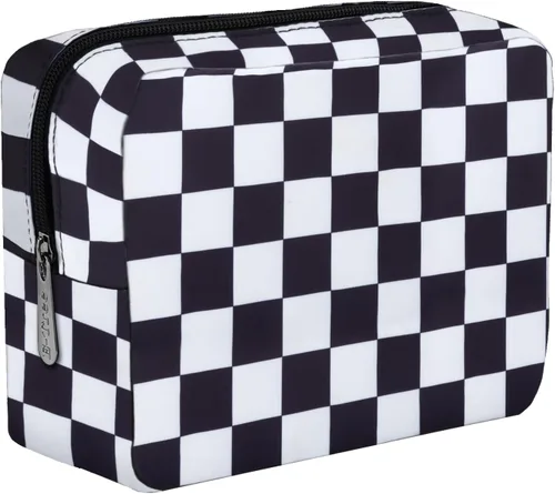 Miniatura 20 de E-Tree Bonita bolsa pequeña, bolsa de cosméticos de maquillaje, bolsa de maquillaje para bolso, bolsa de aseo con cremallera, organizador Colorido