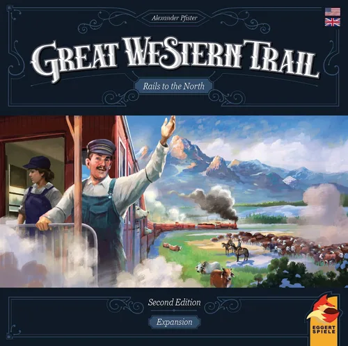 Miniatura 2 de Great Western Trail 2ª edición Rails to the North Juego de mesa Expansión - ¡Nuevas aventuras esperan! Juego de estrategia para niños y adultos