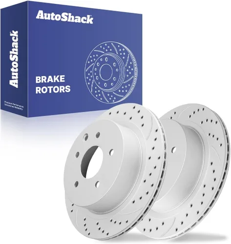 Miniatura 10 de AutoShack Rotores de freno trasero Reemplazo para Infiniti G35 Nissan 350Z Qashqai X-Trail 2008-2020 Rogue 2011-2025 LEAF 2014-2015 Rogue Select