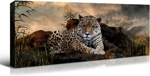 Miniatura 25 de YONICA Lienzo de pared de animales de la naturaleza, pintura de pared de águila, impresión artística de águila calva voladora impresa en lienzo