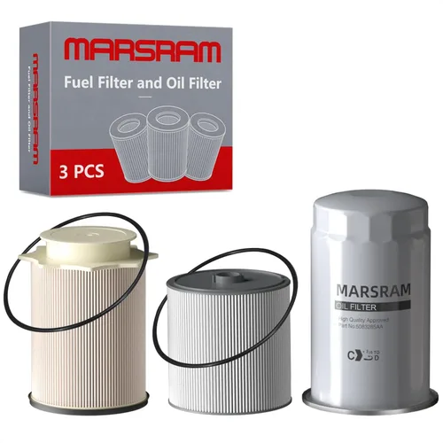 Miniatura 11 de Marsram Juego de separador de agua para filtro de combustible Cummins de 6.7L se ajusta para 2019 2020 2021 2022 2023 2024 Dodge Ram 2500 3500 4500
