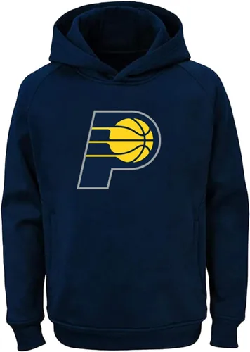 Miniatura 32 de Outerstuff NBA Kids Youth 8-20 Team Color Alternate Polyester Performance Primary Logo Sudadera Sudadera Sudadera con capucha Phoenix Suns Púrpura