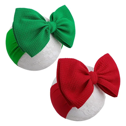 Miniatura 16 de YanJie Diademas para bebé, hechas a mano, de nailon, elásticas, con lazos para el pelo, para recién nacidos, niñas, niños pequeños y niños en negro