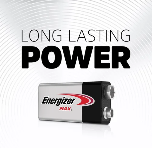 Miniatura 3 de Energizer MAX - Baterías de 9 V (paquete de 2), baterías alcalinas de 9 voltios - El empaque puede variar
