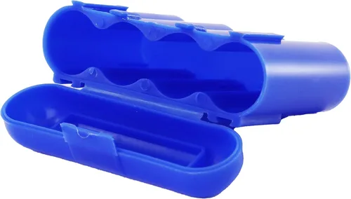 Miniatura 4 de 2 azul AA AAA batería batería de almacenamiento de plástico caja titular de la caja de los E.e.u.u
