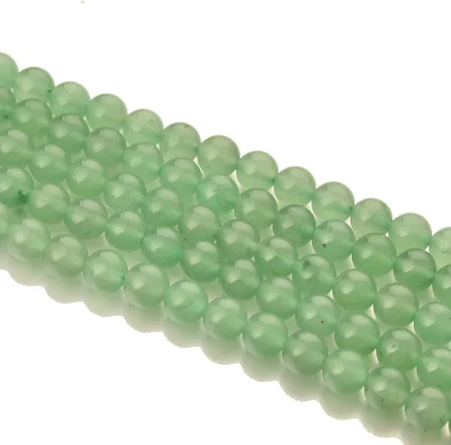 Miniatura 21 de 6mm Cuentas Redondas de Granate para Hacer Joyería DIY, Poder Curativo de Cristal, Piedras Preciosas Sueltas para Hacer Pulseras y Collares, Hilo