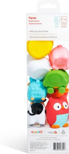 Miniatura 6 de Juguete lanzaagua para baño de Munchkin, 5", Amigos del corral