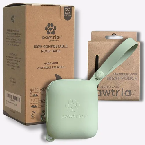 Miniatura 13 de Pawtria Certified Home - Bolsas compostables para excrementos de perro (120), bolsas para excrementos de perros, arena para gatos, almidones
