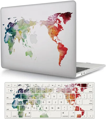 Miniatura 13 de Funda compatible con MacBook Air de 13 pulgadas (versión anterior 2010-2017, modelos: A1369 y A1466), cubierta protectora de plástico duro y funda