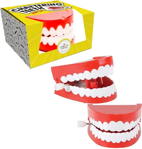 Miniatura 6 de The Dreidel Company Juguetes de dientes que muerden y parlotean los dientes para niños, recuerdos de fiesta de cumpleaños, regalos novedosos