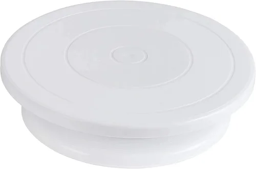 Plato giratorio para tartas, soporte giratorio para tartas, soporte giratorio para pasteles de 11 pulgadas, kit de decoración de pasteles, soporte