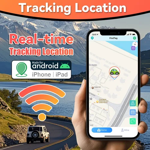 Miniatura 3 de Rastreador de vehículos con GPS en tiempo real resistente a la intemperie – Diseño magnético, sin tarifas mensuales – Rastreador de coche oculto