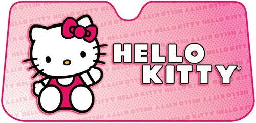 Miniatura 2 de 003681R01 Parasol para parabrisas “Hello Kitty” estilo acordeón Plasticolor