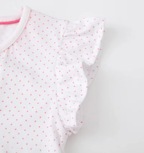 Miniatura 3 de Vestido de tul de verano para niña pequeña, lindo patrón de dibujos animados, vestido de algodón con lentejuelas a rayas para uso diario para bebé