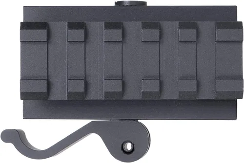 Miniatura 7 de Monstrum Lockdown Series - Soporte elevador Picatinny de altura ajustable con liberación rápida 2.5 pulgadas