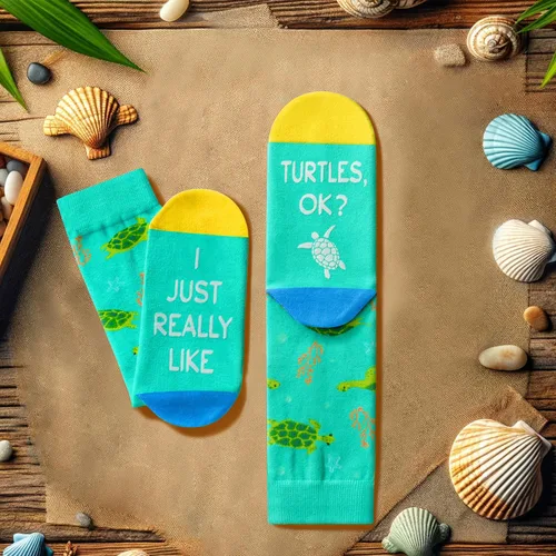 Miniatura 5 de HAPPYPOP Unisex Funny Crazy Silly Socks for Women Men, Animal Lover Gifts Sea Animal Bird Socks