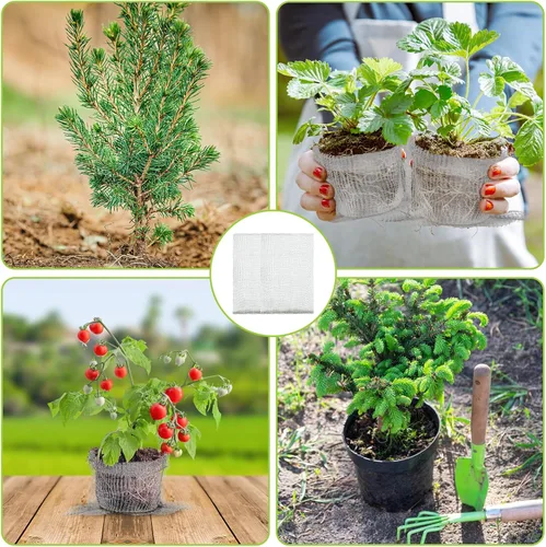 Miniatura 7 de 16 Piezas de Cestas de Malla de Alambre de Acero Inoxidable a Prueba de Topos para Protección de Raíces, Cestas de Malla Estrechas de 1 Galón