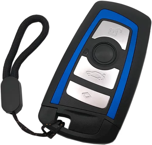 Miniatura 8 de Funda para llavero inteligente con control remoto para BMW 1 3 4 5 6 7 F Series X3 X5 M2 M5 F10 235ix 320 Funda para llavero (negro)