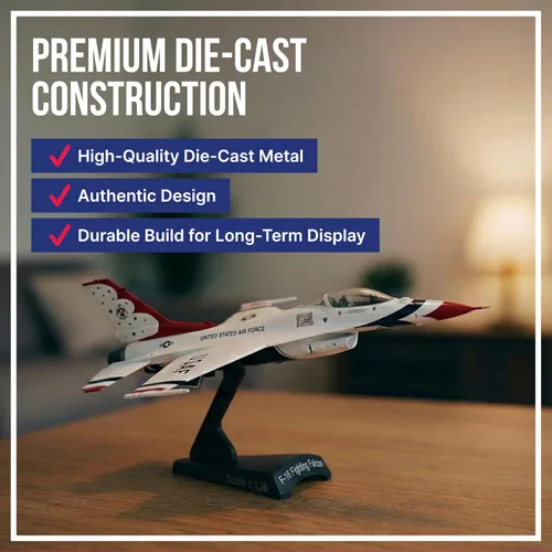 Miniatura 5 de Vehículo F-16 Thunderbird de Daron Worldwide Trading