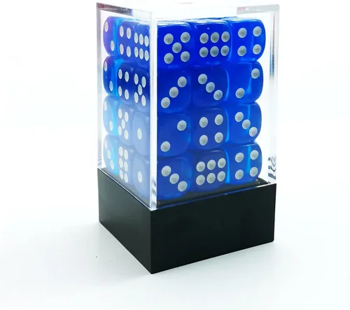 Miniatura 22 de Bescon 0.472 in 6 lados dados 36 en cubo, 0.472 in seis caras Die (36) bloque de dados, efecto Géminis en todos los colores surtidos de flores
