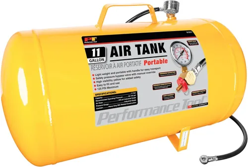 Miniatura 9 de Performance Tool W10058 Kit de reparación de tanque de aire con válvula de seguridad, manómetro y manguera de tanque de aire de 4 pies Kit