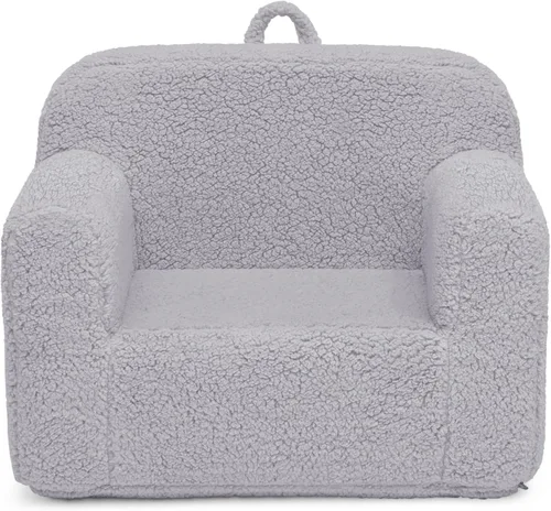 Miniatura 13 de Delta Children Silla Sherpa Cozee - Silla de espuma para niños de 18 meses en adelante, color rosa 2-Rosa