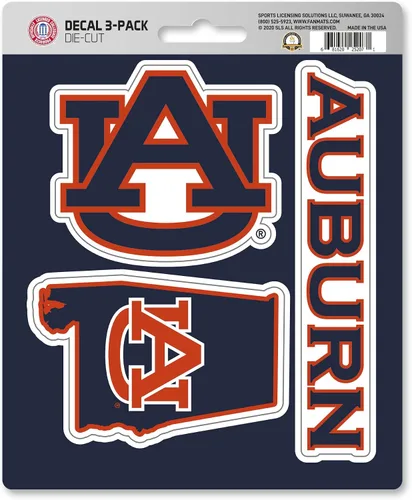 Miniatura 23 de FANMATS NCAA Unisex NCAA 3 Piece Decal Set