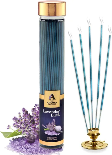 Miniatura 14 de The Aroma Factory Agarbatti for Pooja, Attar Jannat Ul Firdaus Perfume Varillas de incienso, sin carbón y bajo contenido de humo, Agarbatti
