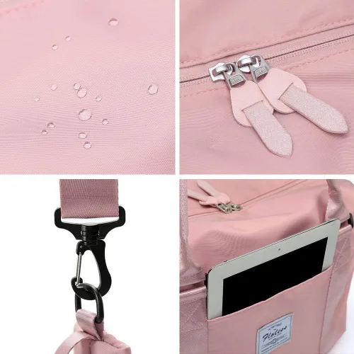 Miniatura 4 de PDD - Bolsa de viaje para gimnasio, bolsa de hombro para mujer