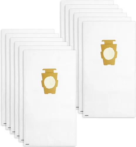 12 paquetes de bolsas para aspiradora [Modelo 204814] Compatibles con Kirby Sentria/Avalir/Ultimate G Series | Reemplaza F-Style y Twist-Style