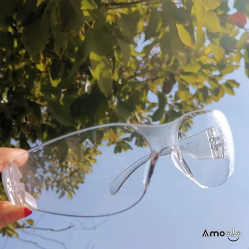 Miniatura 8 de amoolo Gafas de seguridad transparentes a granel de 24, gafas protectoras para hombres y mujeres, ANSI Z87.1, protección ocular resistente a