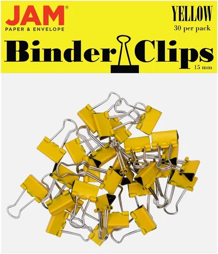 Miniatura 62 de Broches aprietapapeles JAM Paper®, Blanco