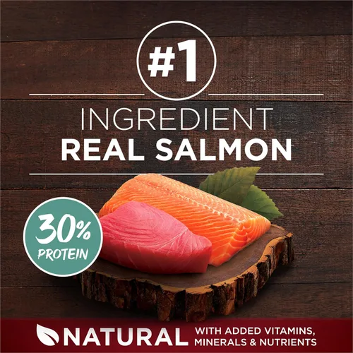 Miniatura 3 de Purina ONE True Instinct con salmón real y atún natural con vitaminas, minerales y nutrientes añadidos, fórmula seca de alimentos para perros