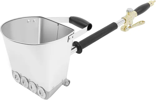 Pulverizador de estuco de mortero de cemento de 4 chorros, herramienta de pulverización de aire para techo de pared, máquina de enyesado de textura